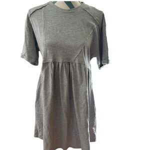 Like New- New In Gray Tshirt style dress